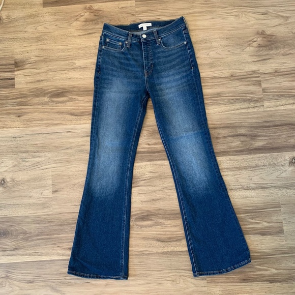 Banana Republic Mid-Rise Flare Jeans 29 - Picture 2 of 8